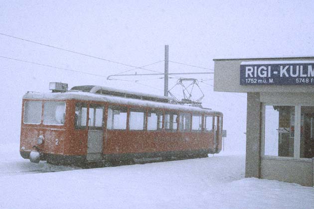 RB Rigi Kulm - 1988-01-21