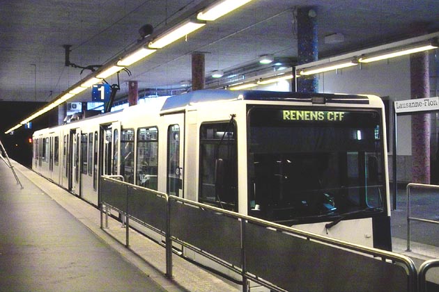 TL Lausanne-Flon - 2005-01-06 TL Lausanne-Flon - 2005-01-06